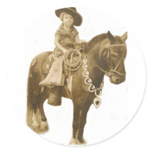  COWGIRL STICKER