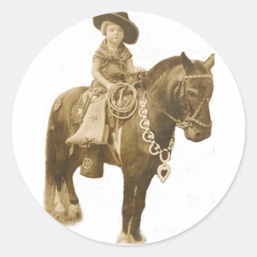  COWGIRL STICKER (Voorkant)