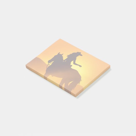Cowgirl Sticky Notes (Schuin)