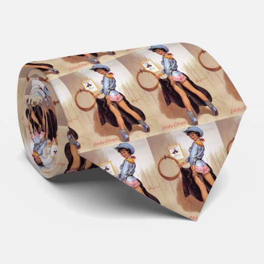 Cowgirl stropdas (Opgerold)