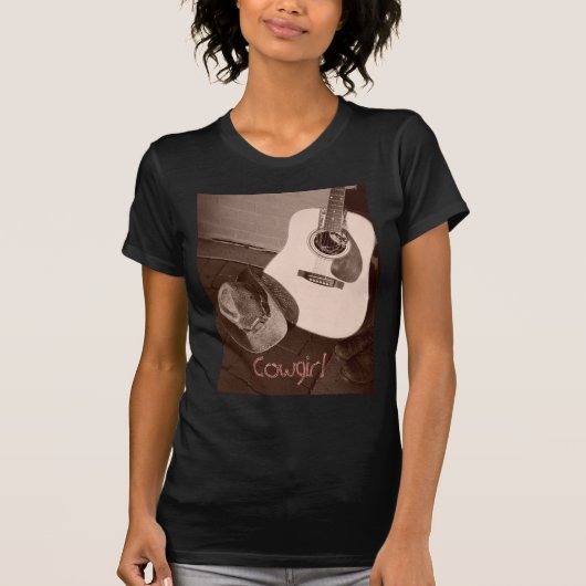 Cowgirl Style T-shirt (Voorkant)