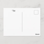 Cowgirl Sunset Horseback Ride Briefkaart (Achterkant)