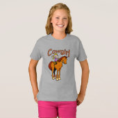 Cowgirl T-shirt (Voorkant volledig)