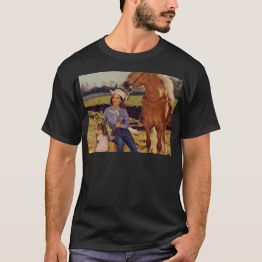  Cowgirl T-shirt (Voorkant)