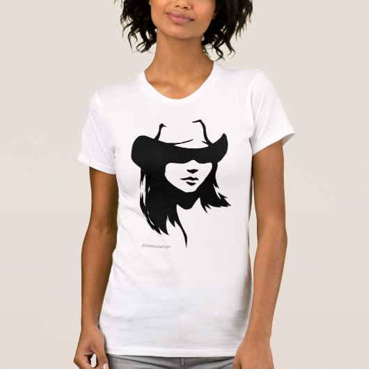 cowgirl t-shirt (Voorkant)