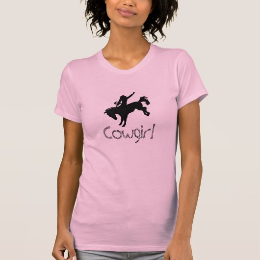 Cowgirl T-shirt (Voorkant)