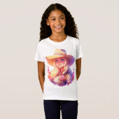 Cowgirl T-Shirt (Voorkant volledig)