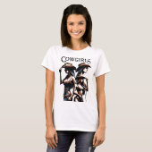 Cowgirl T-shirt (Voorkant volledig)
