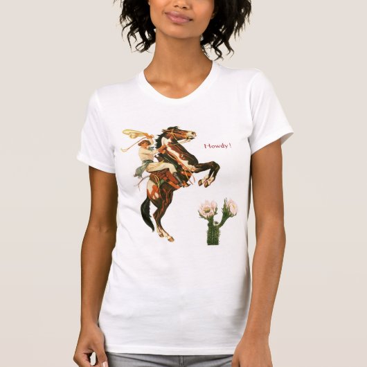 Cowgirl T-shirt (Voorkant)