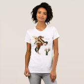 Cowgirl T-shirt (Voorkant volledig)
