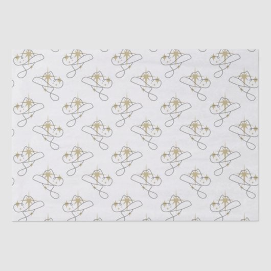 Cowgirl Tissuepapier (Voorkant)