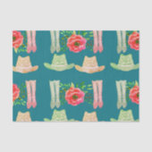 Cowgirl Tissuepapier (Voorkant)