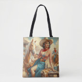  Cowgirl Tote Bag (Voorkant)