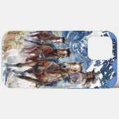 Cowgirl trailblazer telefoonhoesje. Case-Mate iPhone case (Achterkant (horizontaal))