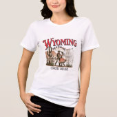 cowgirl Tri-Blend shirt (Voorkant)