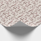 Cowgirl Twee Stap Cadeaupapier (Hoek)