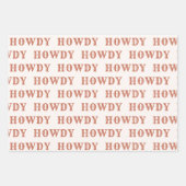 Cowgirl uit de woestijn Laatste Rodeo Inpakpapier  (Voorkant)