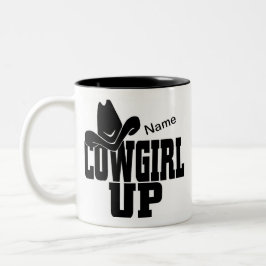 Cowgirl Up Coffee Mok