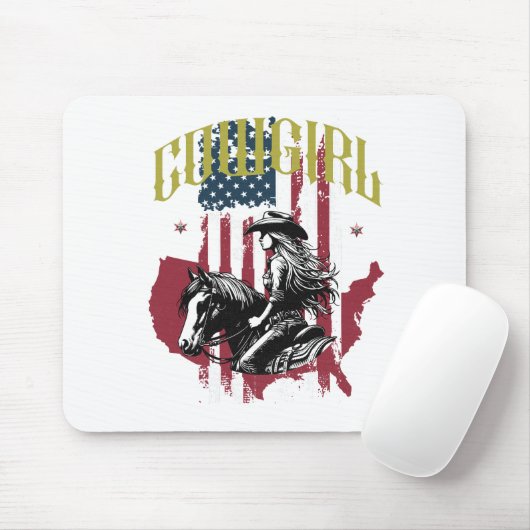 COWGIRL USA MUISMAT (Met muis)