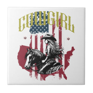 COWGIRL USA TEGELTJE