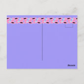 Cowgirl Verjaardag Dank u Briefkaart (Achterkant)