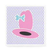 Cowgirl verjaardagsfeestje servetten