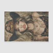 Cowgirl Vibes17 Tissuepapier (Voorkant)