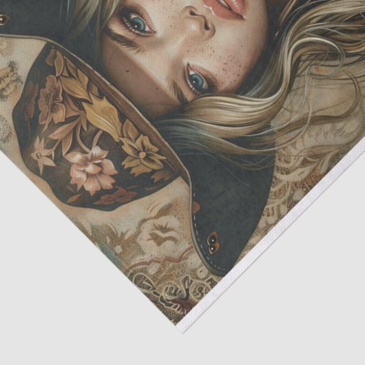 Cowgirl Vibes17 Tissuepapier (Detail)