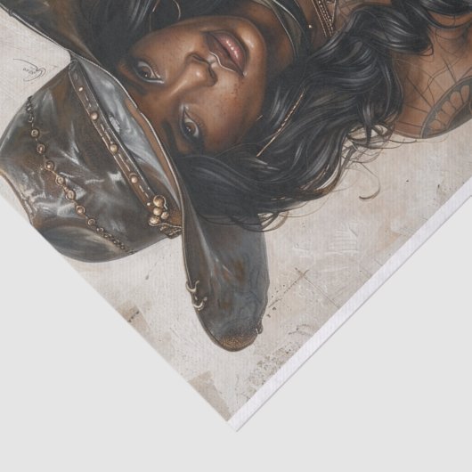 Cowgirl Vibes23 Tissuepapier (Detail)