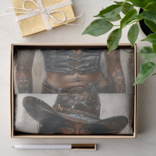 Cowgirl Vibes23 Tissuepapier (Geschenk)