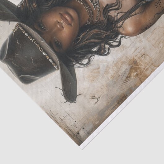 Cowgirl Vibes24 Tissuepapier (Detail)