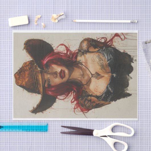 Cowgirl Vibes29 Tissuepapier (Craft)