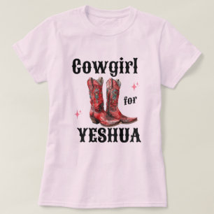 Cowgirl voor Yeshua T-shirt