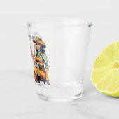 Cowgirl Vrienden Drink Shots Custom Shot Glas (Rechts)