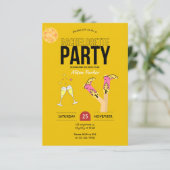 Cowgirl vrijgezellenfeest kaart (Staand voorkant)