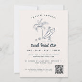 cowgirl | Waanzinnige Doodle Bachelorette Kaart (Voorkant)