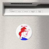 Cowgirl Western Draag Magneet (Insitu (Vaatwasser))