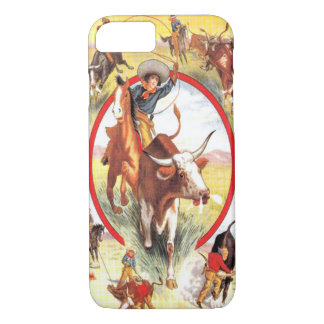 " Cowgirl" Western iPhone 7 hoesje