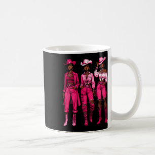 Cowgirl Western Rodeo Melanin Juneteenth Black Zij Koffiemok