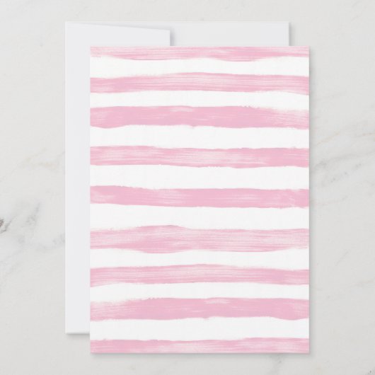 Cowgirl Western Rodeo Wild West Baby shower Kaart (Achterkant)