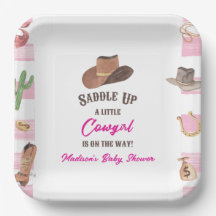 Cowgirl Western Rodeo Wild West Baby shower