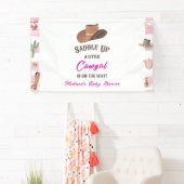 Cowgirl Western Rodeo Wild West Baby shower Spandoek (Insitu)