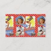  Cowgirl Western Visitekaartje (Voorkant)