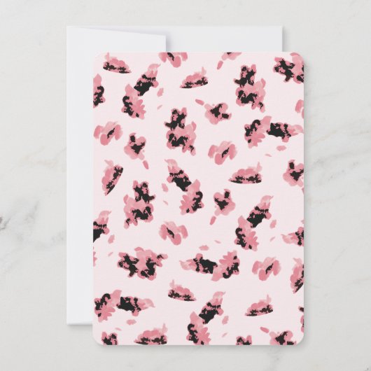 Cowgirl Westerne uitnodiging van Birthday (Achterkant)