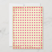 Cowgirl Westerne Verjaardagsuitnodiging Kaart (Achterkant)