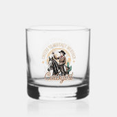 Cowgirl  whisky glas (Voorkant)