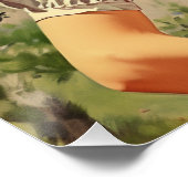 cowgirl: Wild West fluistert Perfect Poster (Hoek)