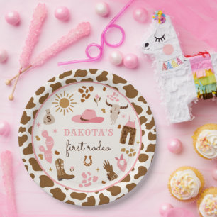 Cowgirl Wild West Rodeo Ranch Birthday Party Decor Papieren Bordje