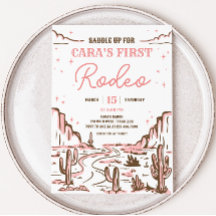Cowgirl Wild West Rodeo verjaardagsfeestje