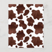 Cowgirl zadel omhoog verjaardag budget uitnodiging (Achterkant)